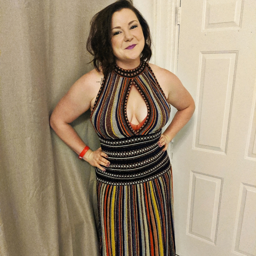 MISSONI Stripped Elegant Gown
